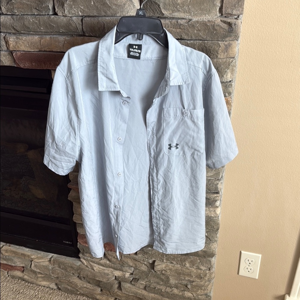 Under Armour boy's Light Blue Shirt